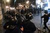 Spanish austerity cuts protest