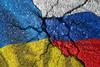 Russia Ukraine floor crack