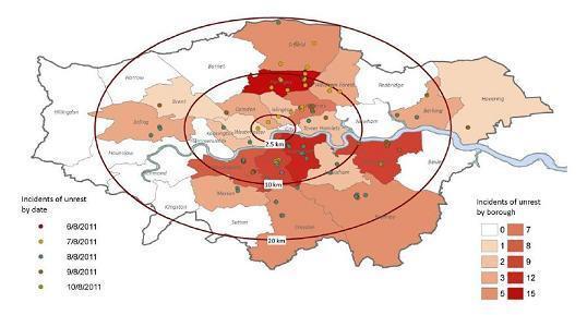 London riots: Risk maps | Analysis | Strategic Risk Global