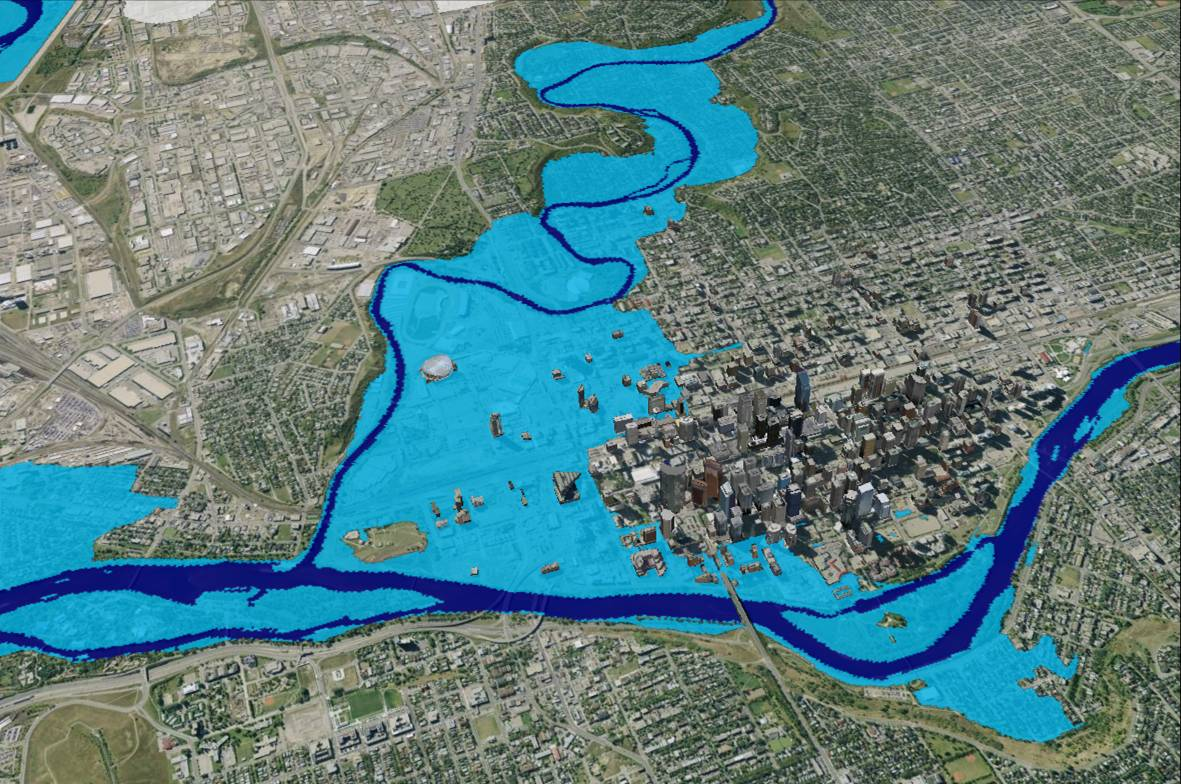 Alberta Flood Zones Map