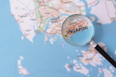 Singapore magnify glass