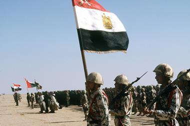 Arabic troops during operation desert storm