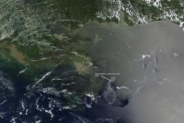 Nasa and Gulf oil spill