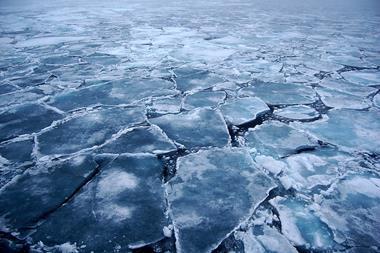 Arctic ice melt
