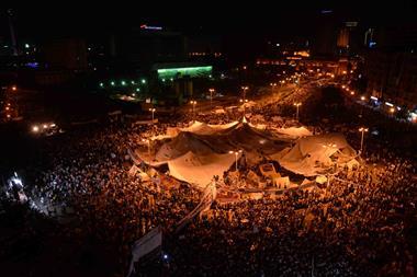 Tahrir Square, Cairo on July 15th 2011