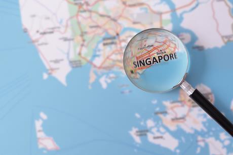 Singapore magnify glass