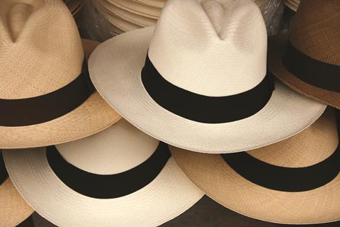 Panama hats