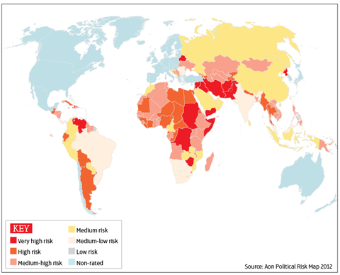 Risk map july