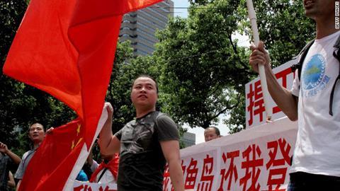 Anti-Japan protests erupt across China
