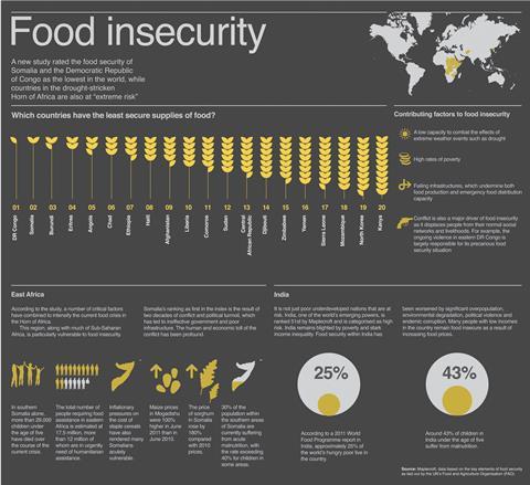 Infographic - food security