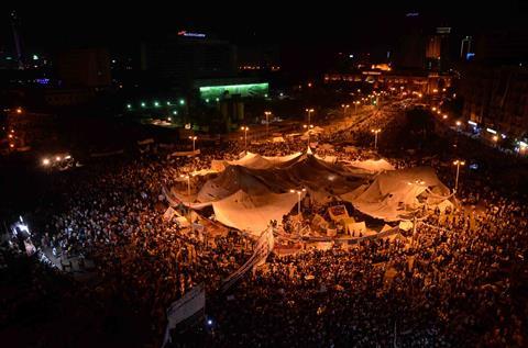 Tahrir Square, Cairo on July 15th 2011