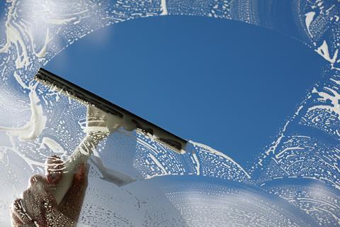 transparency, window cleaning