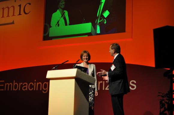 Airmic 2011: John Hurrell and Nicola Harvey