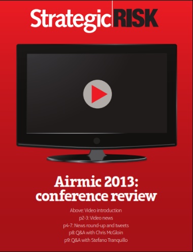 Airmic conference 2013 Review Cover